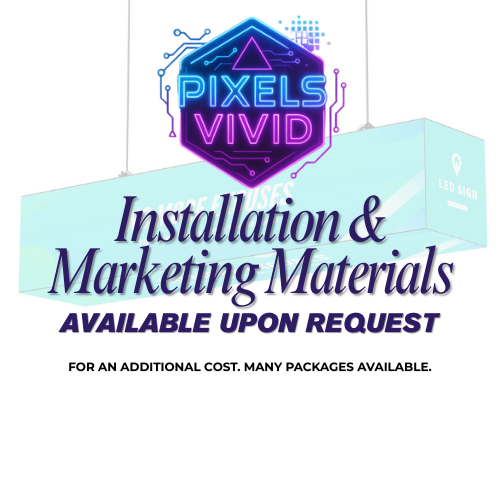 Wall Hanging Screen Mounted Indoor Sign