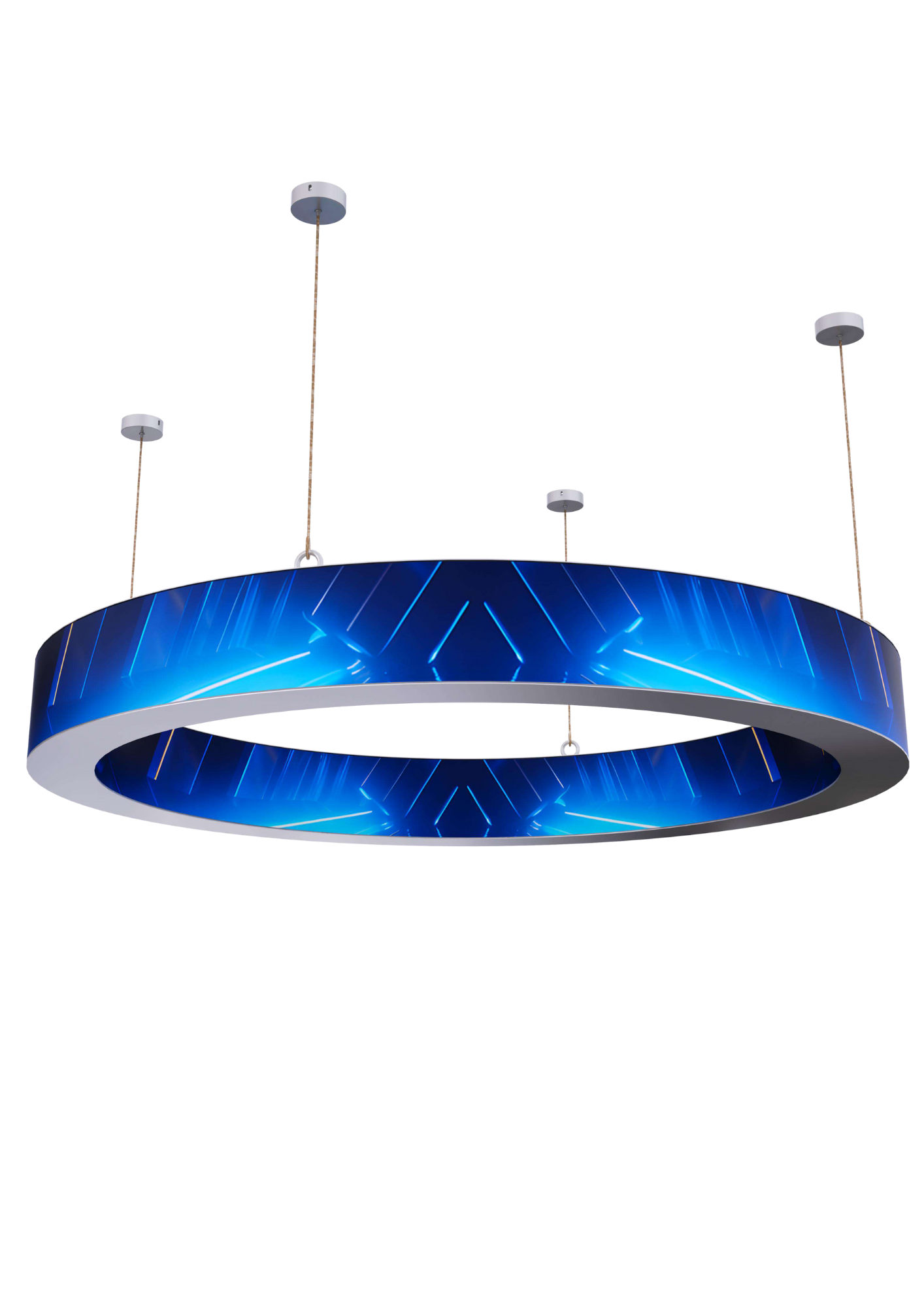 Double Sided Ring Indoor Mounted Sign