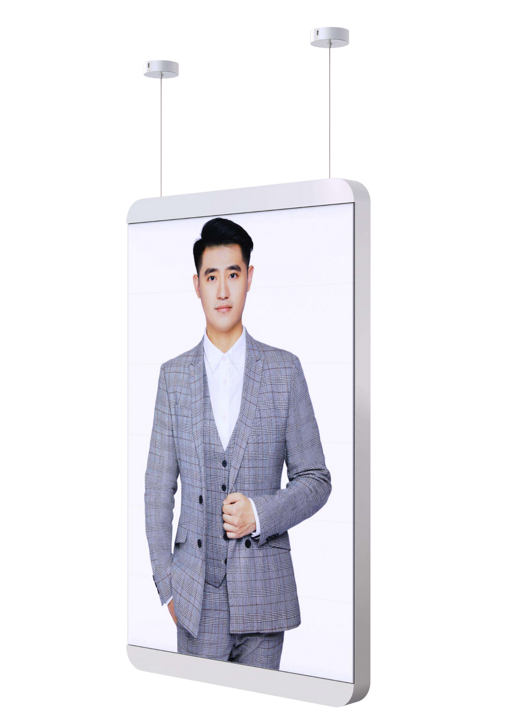 Portable Poster Screen Standing Outdoor Sign