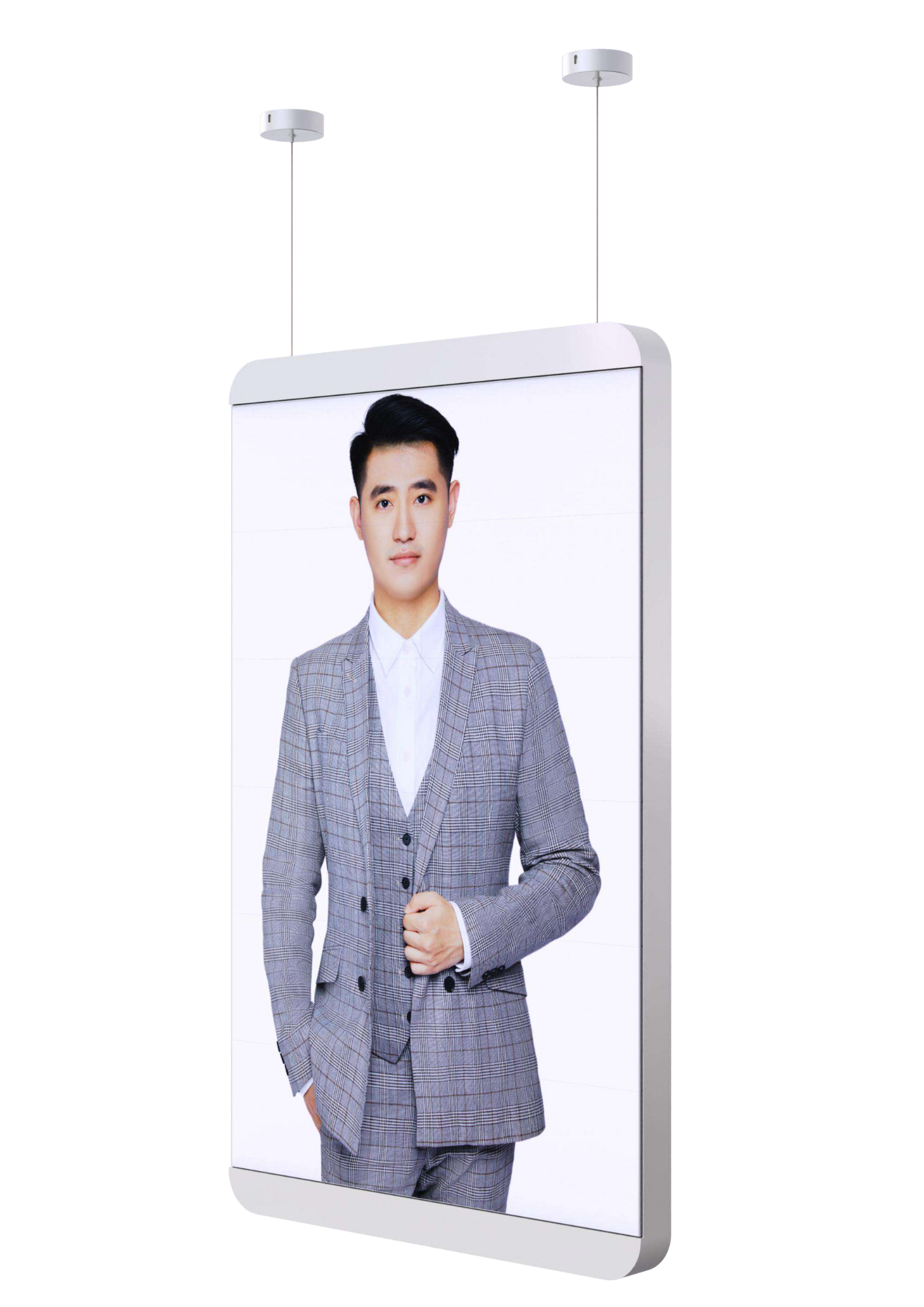 Portable Poster Screen Standing Outdoor Sign